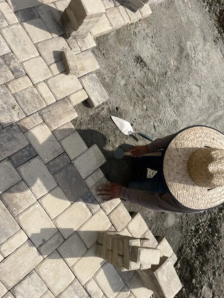 Custom landscape design with custom design across Atlanta, GA - AT Landscaping & Construction