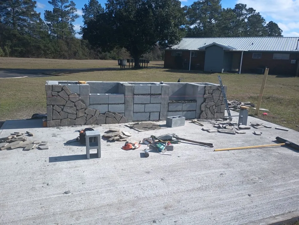 Custom landscape installation for residential properties in Atlanta, GA by AT Landscaping & Construction