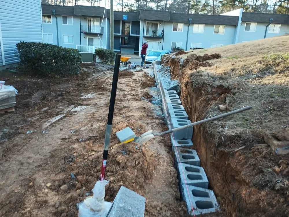 Top-rated outdoor landscaping in Atlanta, GA by AT Landscaping & Construction