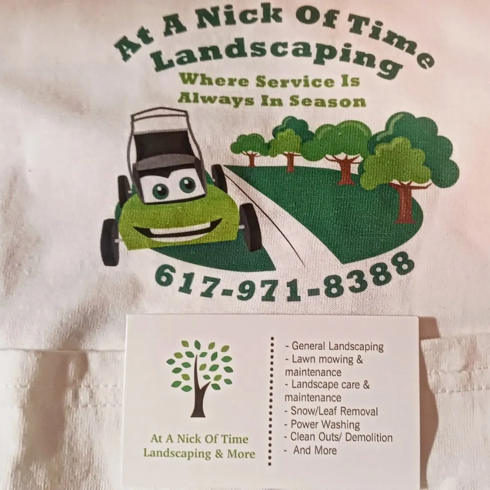 Reliable yard cleanup service for beautiful yards in Boston, MA by At Nick of Time Landscaping & More