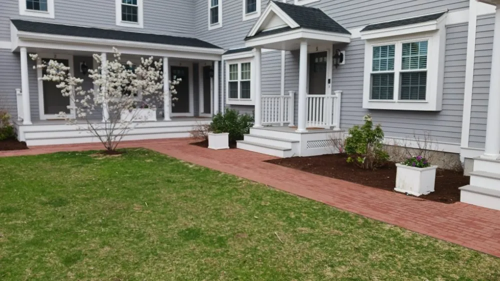 Expert garden landscaping for beautiful yards in Boston, MA by At Nick of Time Landscaping & More