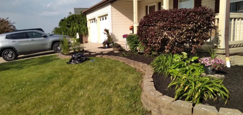 Local lawn care service in Mt Victory, OH by At Your Service Landscaping