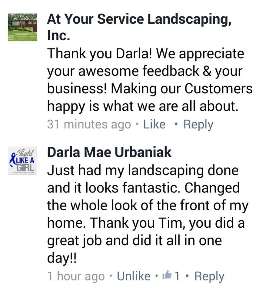 Professional yard maintenance in Oak Forest, IL - At Your Service Landscaping