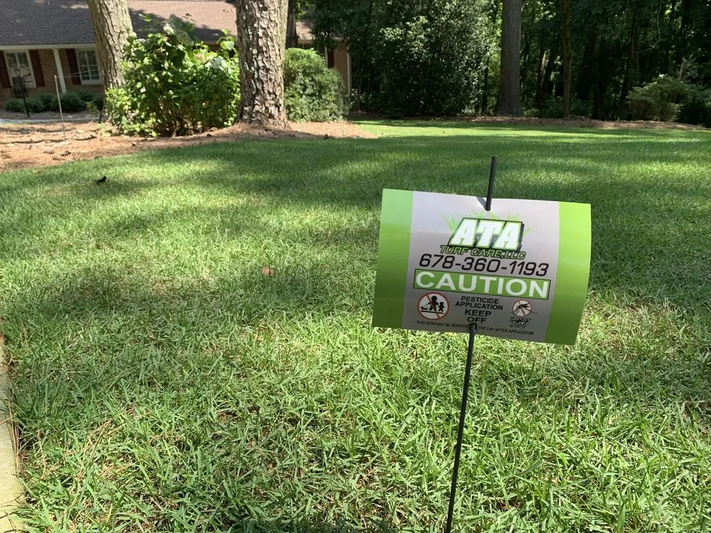 Top-rated yard cleanup service in Monroe, GA by ATA Turf care