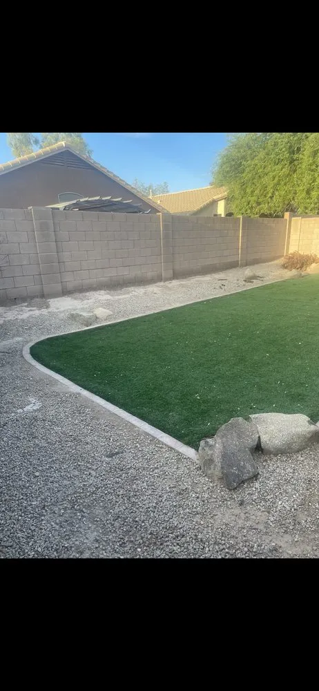 Professional lawn mowing service for beautiful yards in Goodyear, AZ by ATC Landscaping