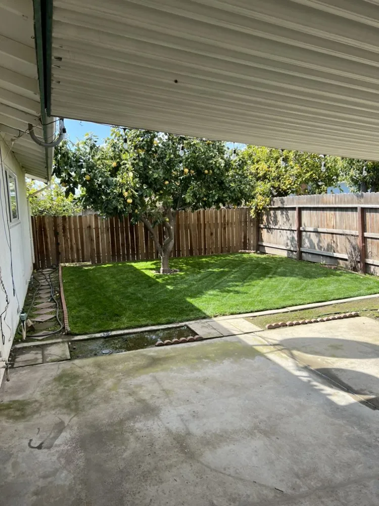 Local outdoor landscaping for residential properties in Visalia, CA by ATC Lawn Care