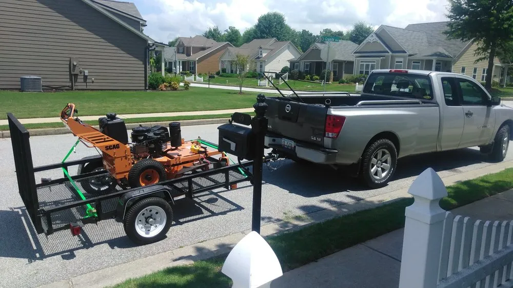 Local garden landscaping for residential properties in Newnan, GA by Athena's Lawn Care