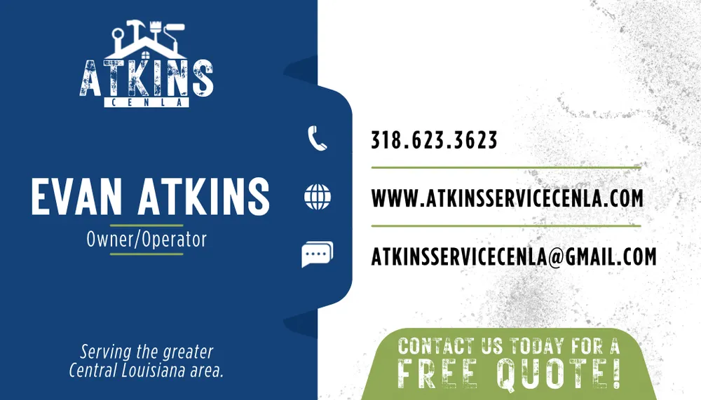 Top-rated landscaping services in Alexandria, LA by Atkins Cenla