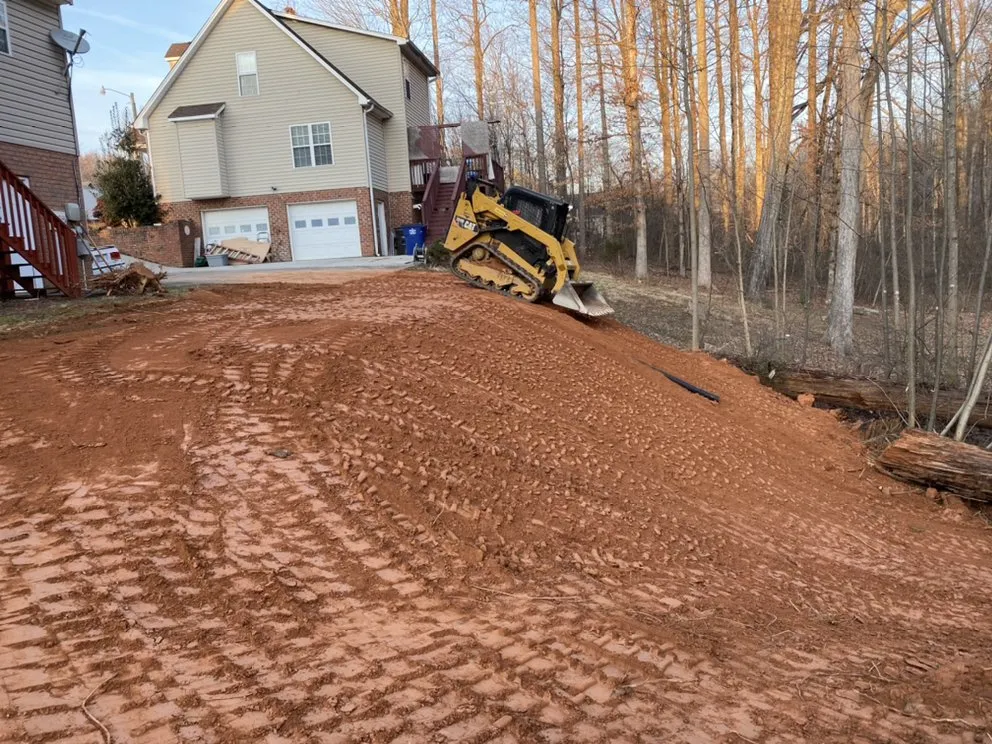 Affordable garden landscaping in Advance, NC by Atkins Site Works