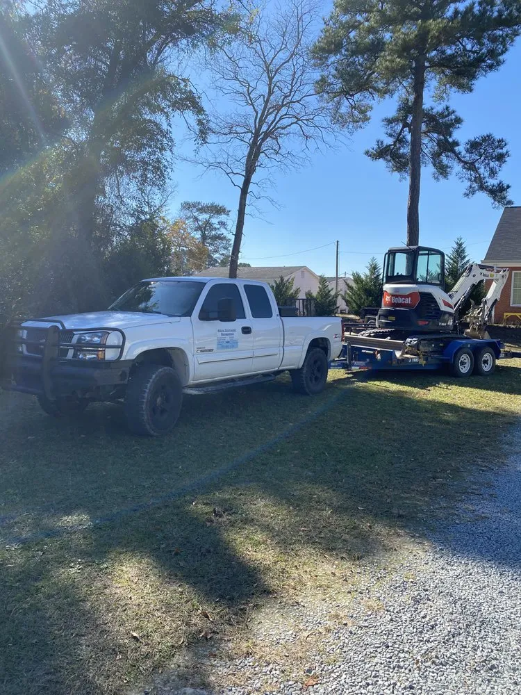 Top-rated yard cleanup service with custom design in Fayetteville, NC by Atkins Stormwater Management