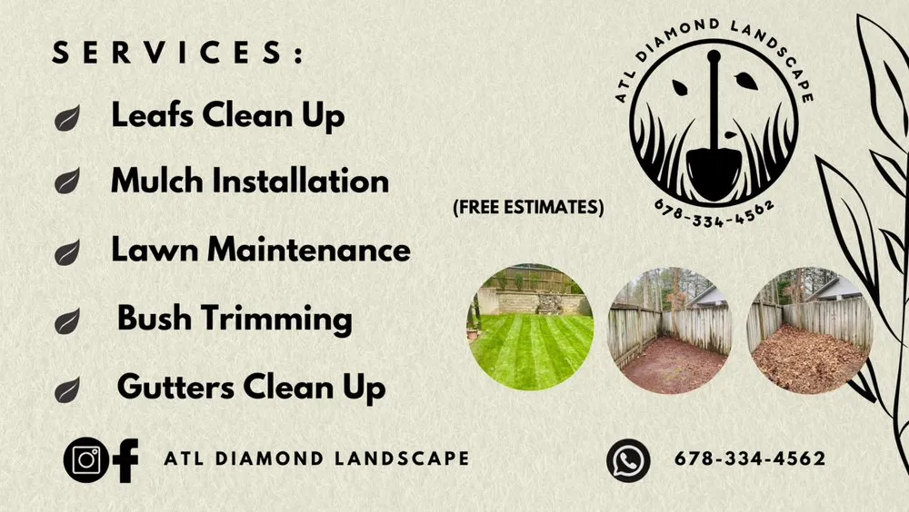 Local residential landscaping for beautiful yards in Smyrna, GA by ATL Diamond Landscape