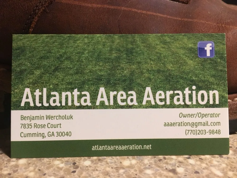 Local landscape design in Cumming, GA - Atlanta Area Aeration