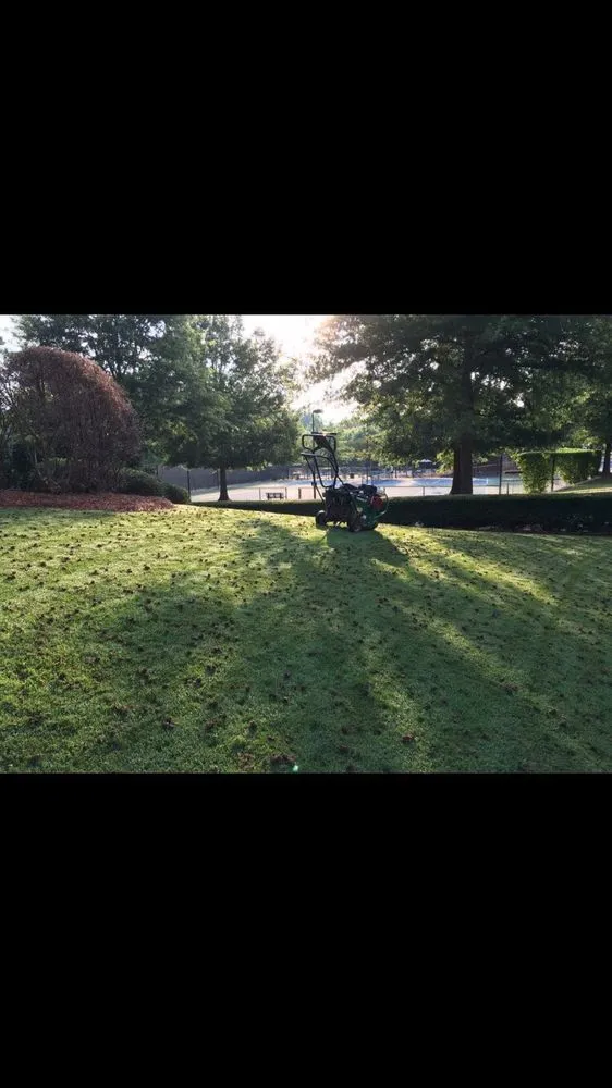 Top-rated garden landscaping in Cumming, GA by Atlanta Area Aeration