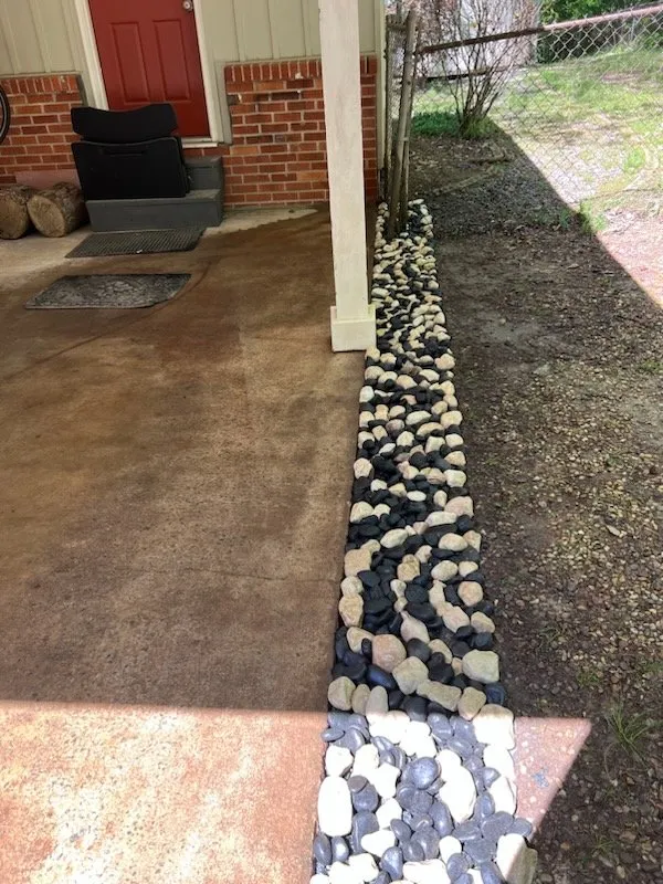 Professional landscape installation in Atlanta, GA by Atlanta Drainage Professionals