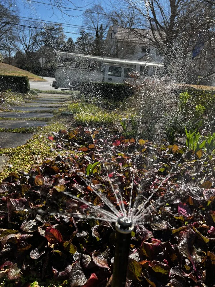 Custom lawn mowing service for year-round maintenance in Lawrenceville, GA by Atlanta Irrigation