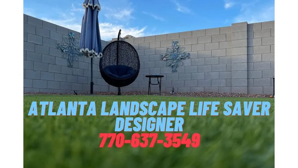 Top-rated residential landscaping for beautiful yards in Atlanta, GA by Atlanta Landscape Life Saver Designer