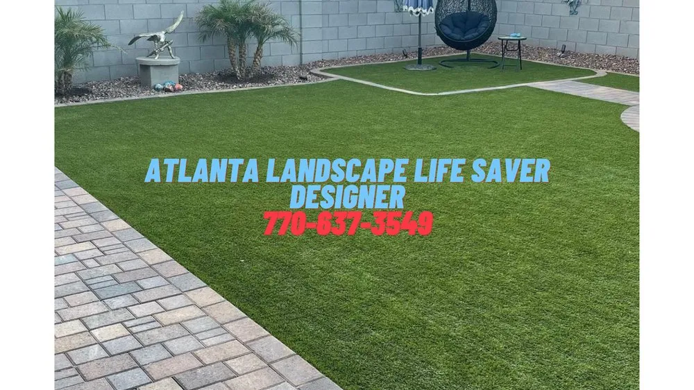 Local garden landscaping in Atlanta, GA by Atlanta Landscape Life Saver Designer