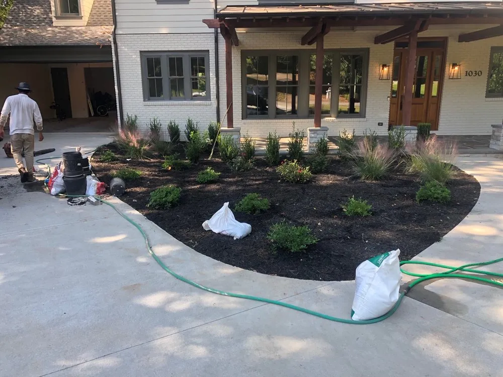 Custom landscape installation in Gainesville, GA - Atlanta Landscaping Matters