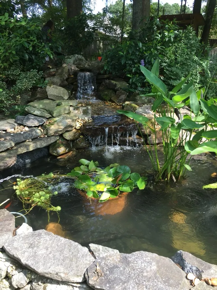 Trusted landscaping services in Dunwoody, GA by Atlanta Pond Builders