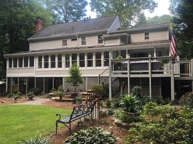 Professional landscape installation for beautiful yards in Atlanta, GA by Atlanta Professional Landscaping