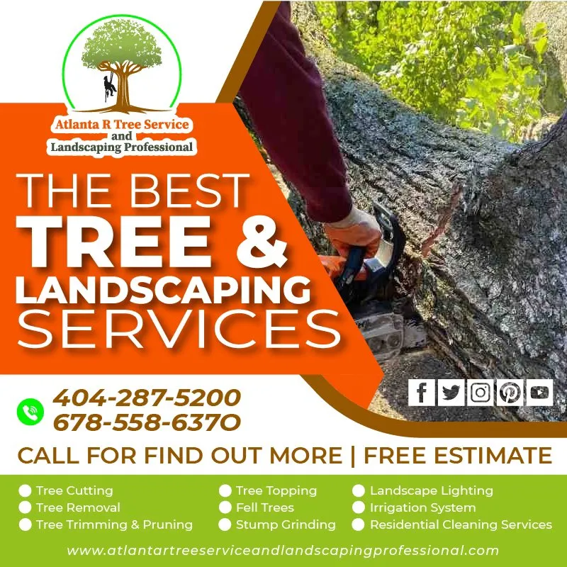 Local garden landscaping for homes in Marietta, GA by Atlanta R Tree Service and Landscaping Professional