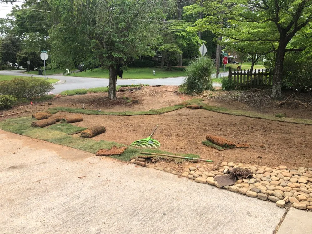 Affordable outdoor landscaping near you in Marietta, GA by Atlanta Sod and Irrigation