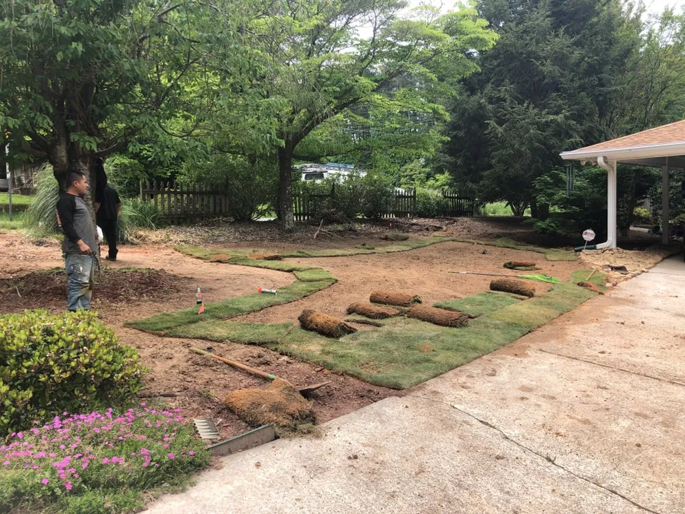 Top-rated lawn mowing service for year-round maintenance across Marietta, GA - Atlanta Sod and Irrigation