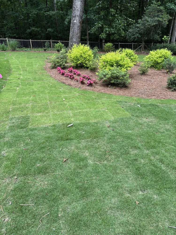Professional outdoor landscaping for residential properties across Conyers, GA - Atlanta Sod Company
