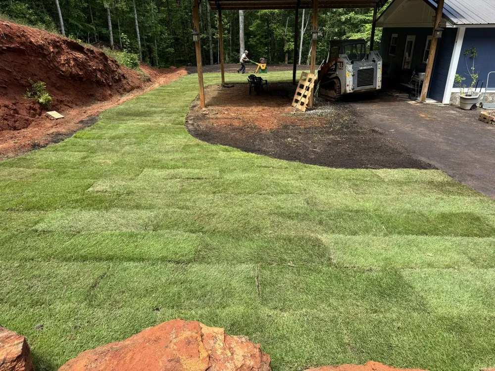 Professional landscape installation near you across Bishop, GA - Atlanta Sod Farms