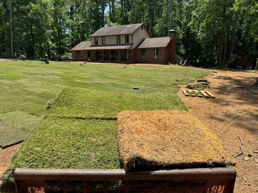 Top-rated outdoor landscaping in Bishop, GA by Atlanta Sod Farms