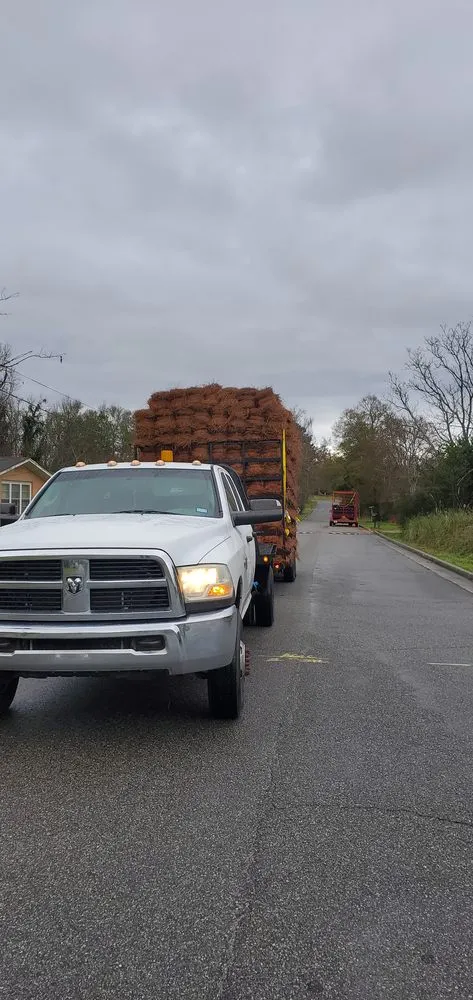 Custom landscape installation in Atlanta, GA - Atlanta Straw