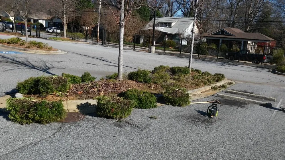 Reliable lawn mowing service in Decatur, GA by Atlantic Landscape