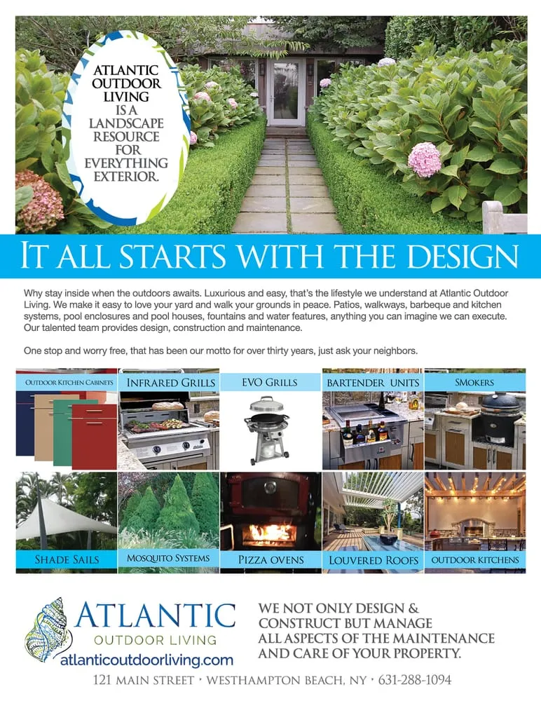 Reliable landscape installation near you in Westhampton Beach, NY by Atlantic Outdoor Living