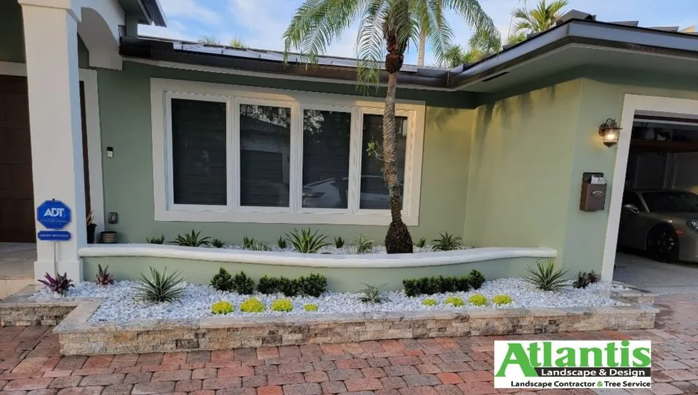 Local lawn mowing service for homes in Plantation, FL by Atlantis Landscape & Design