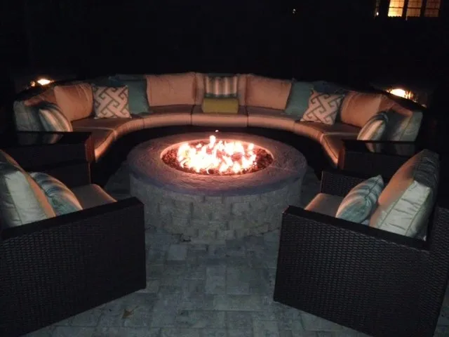 Custom landscape installation for residential properties across Yorktown, VA - Atlantis Patios & Outdoor Lighting