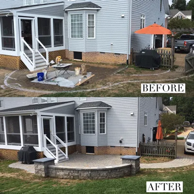 Expert landscape design in Yorktown, VA by Atlantis Patios & Outdoor Lighting