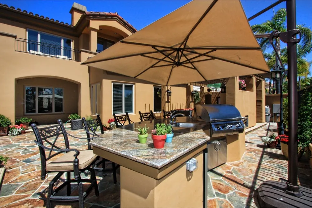 Custom yard maintenance with custom design in Laguna Niguel, CA by Atlas Pools