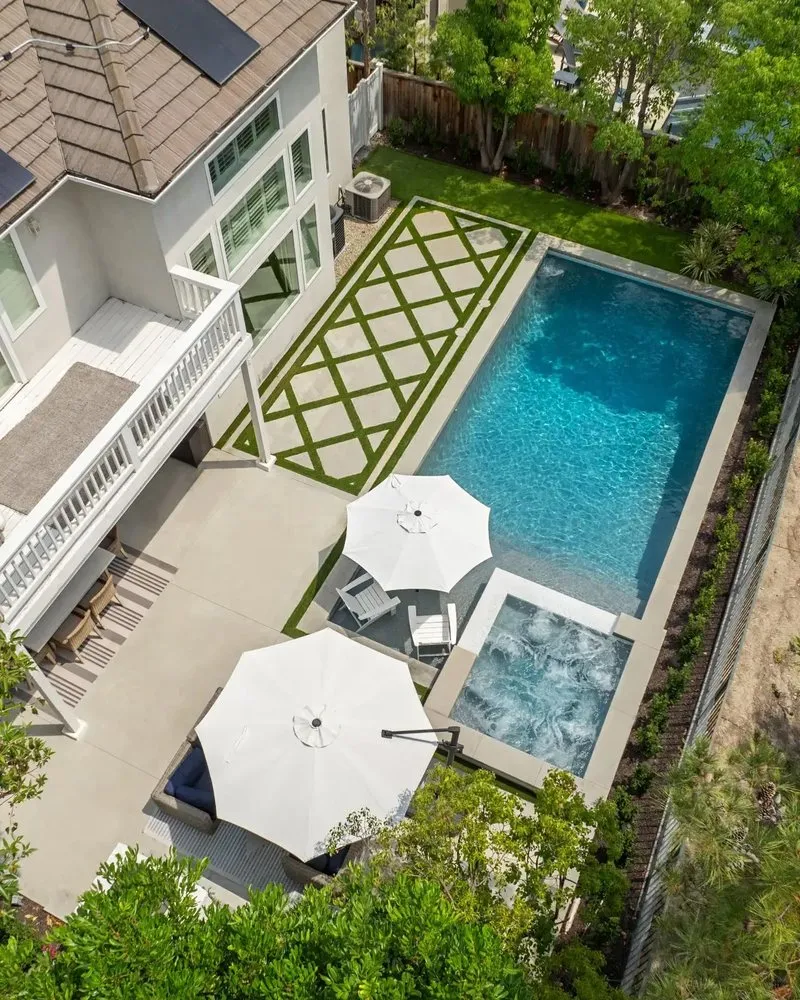 Custom landscape design with custom design across Laguna Niguel, CA - Atlas Pools