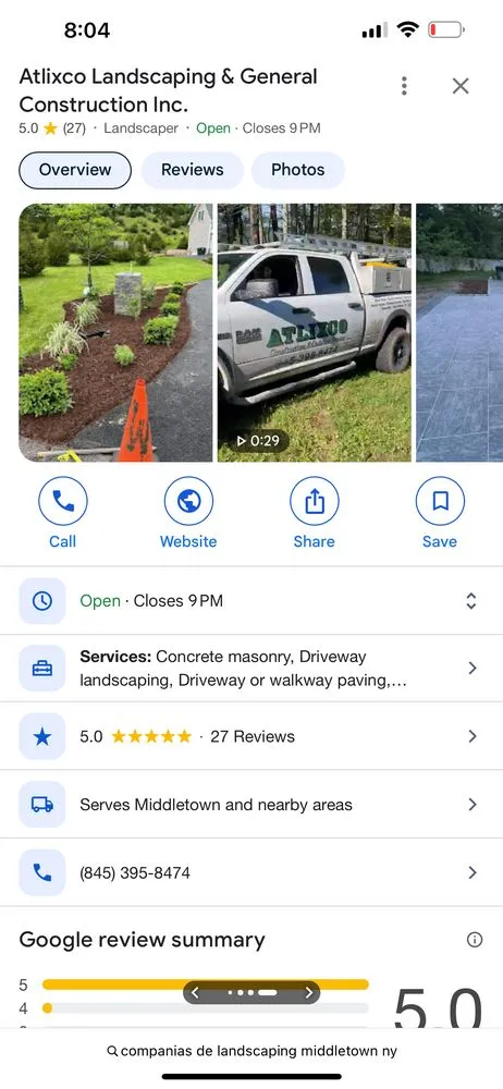 Top-rated garden landscaping with custom design in Middletown, NY by Atlixco Landscaping & construcción