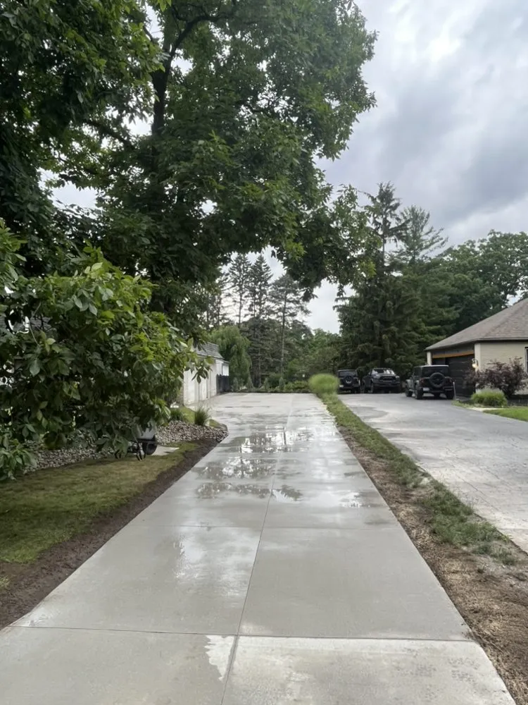 Expert lawn mowing service for beautiful yards in Davison, MI by ATM Landscaping