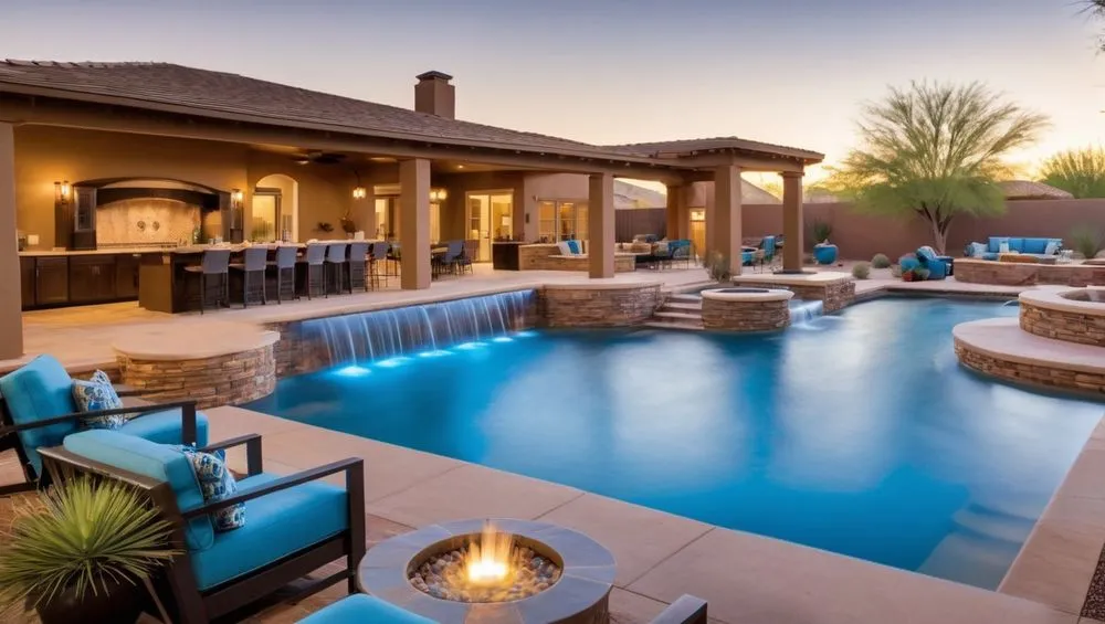 Professional landscape design for homes in Chandler, AZ by Atmosphere Outdoor Living