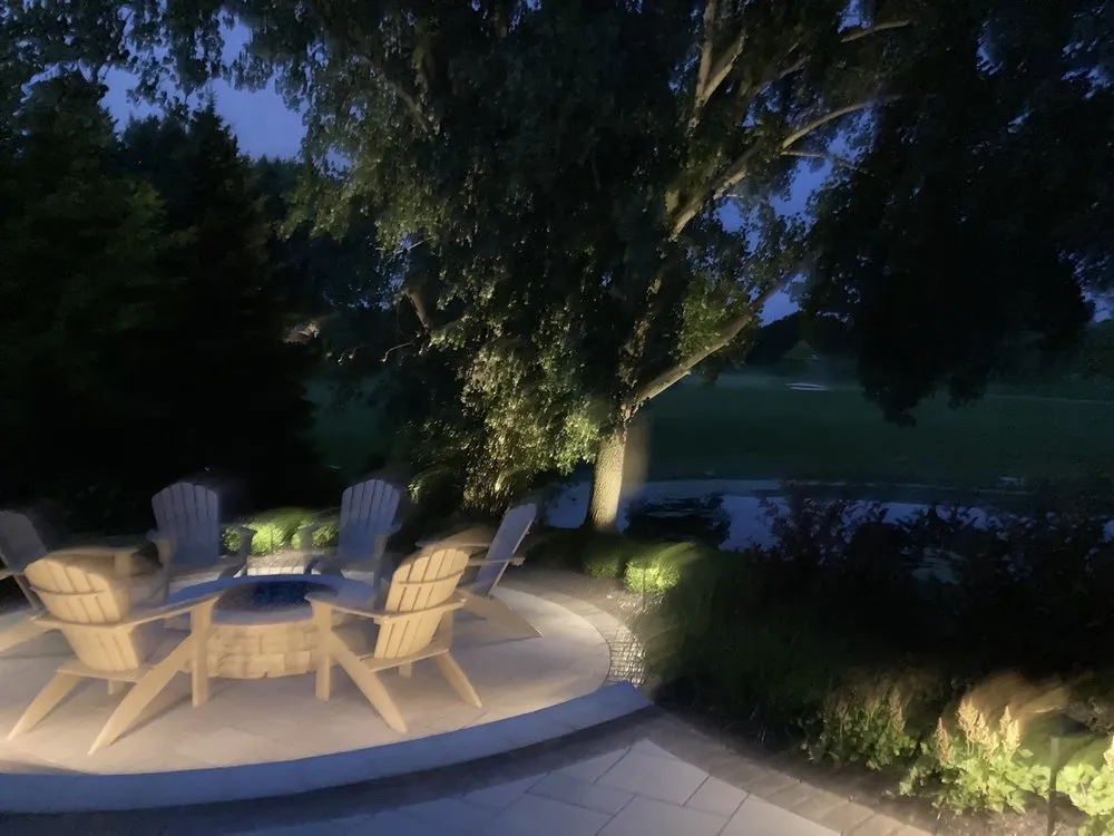 Expert residential landscaping for year-round maintenance in Crystal Lake, IL by Atmospheric Lighting
