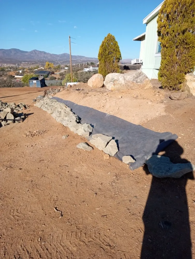Local landscape installation for outdoor upgrades in Prescott Valley, AZ by Atomic Landscaping