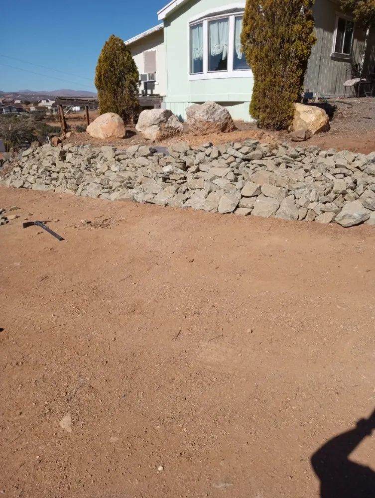Custom landscape design in Prescott Valley, AZ by Atomic Landscaping