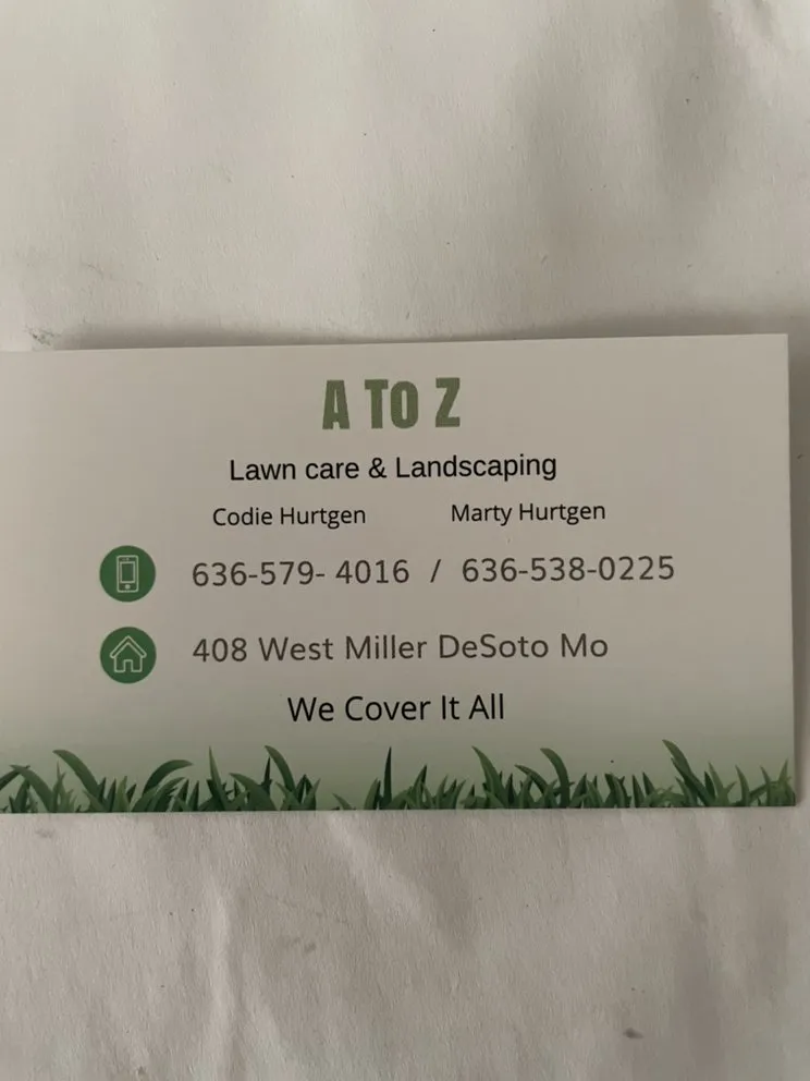 Professional residential landscaping experts serving De Soto, MO - AtoZ lawn care & landscaping