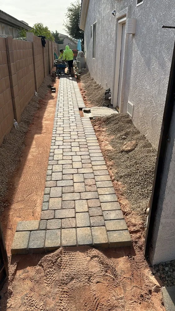 Professional outdoor landscaping for beautiful yards in Phoenix, AZ by ATS Landscaping