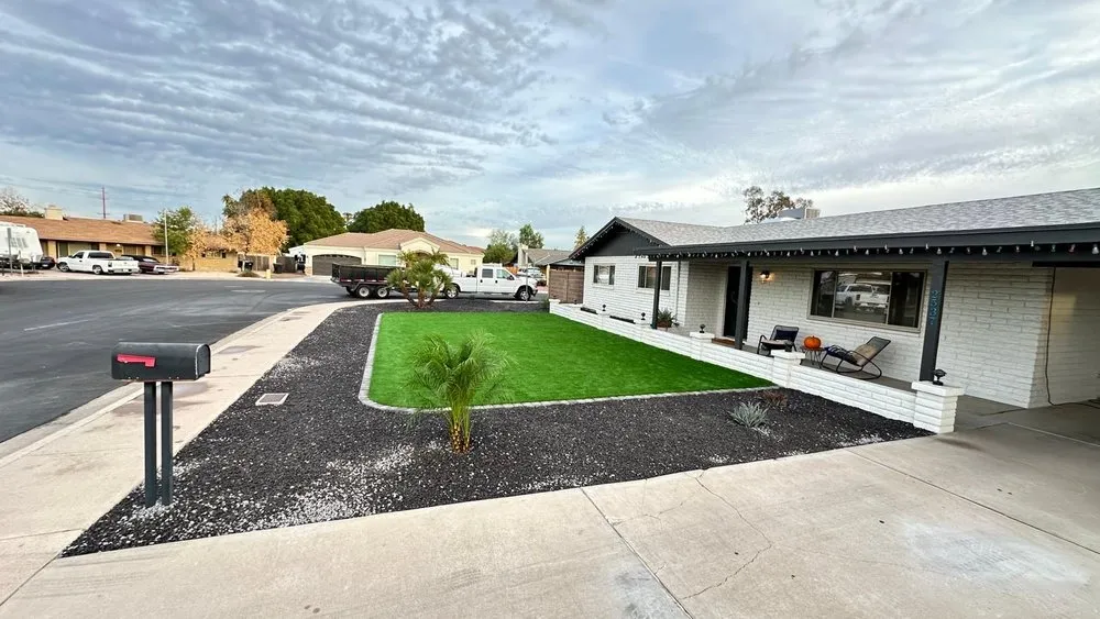 Professional residential landscaping in Phoenix, AZ by ATS Landscaping