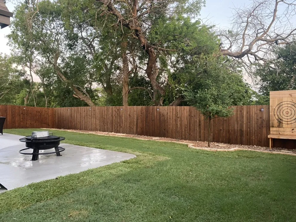 Local outdoor landscaping with custom design in Van Alstyne, TX by Atteberry Property Services