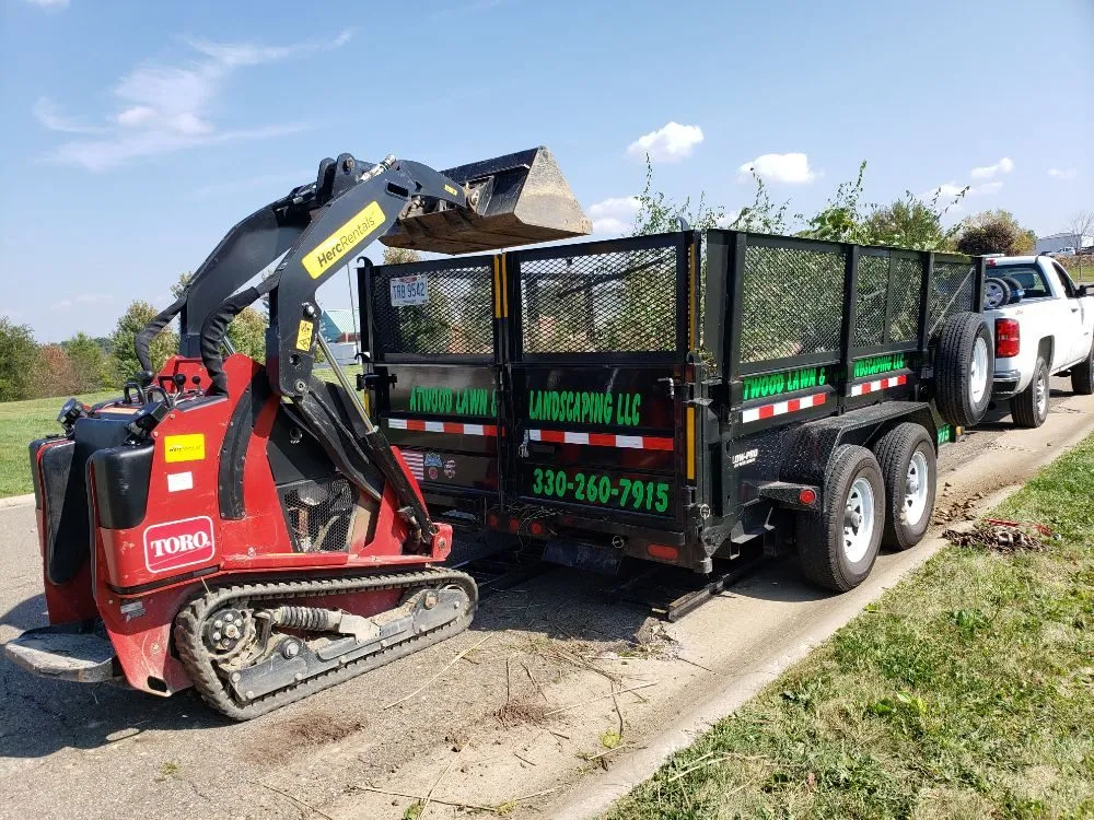 Custom landscape design for beautiful yards in New Philadelphia, OH by Atwood Lawn and Landscaping