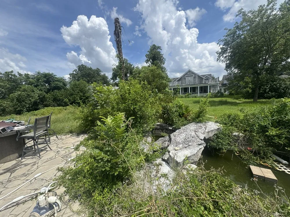 Expert yard cleanup service with custom design in Georgetown, TX by ATX Junk and Landscape Remodel